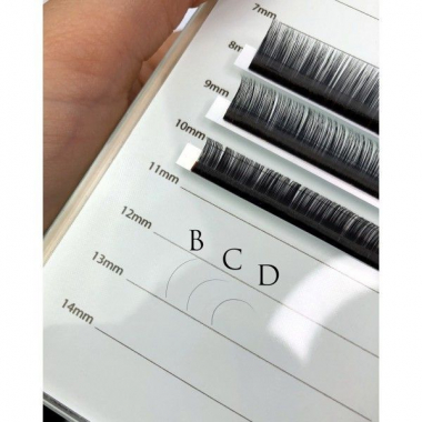  Eyelashes in pallets JoLash "Black Feather" Eyelashes JoLash 51.5 - 2