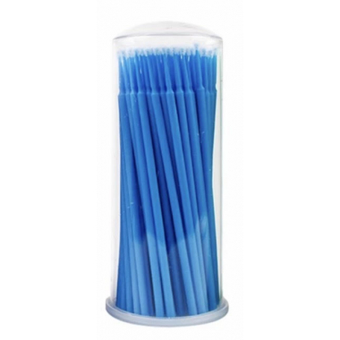  Applicators and brushes Blue Micro-brushes - 100 szt Lashes Mania 15.991999 - 1