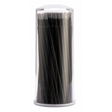  Applicators and brushes Black Micro-brushes - 100 szt Lashes Mania 19.990001 - 1