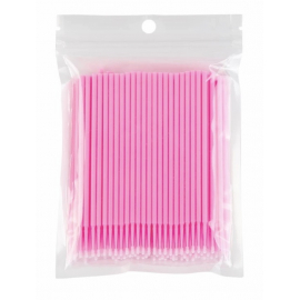 100 stuks roze microborstels