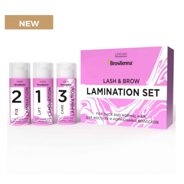  Lamination Eyebrow and lash lamination kit BrowXenna - for normal to thick hair Brow Xenna 162 - 1