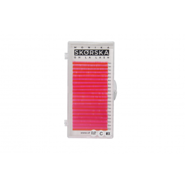  GRATIS Eyelashes dark pink Oh La Lash Monika Skórska  C 0,07 mix 20 strips Monika Skórska 55.25 - 1