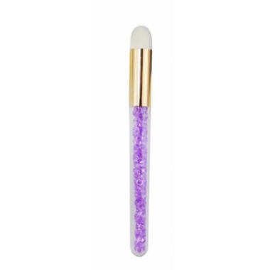  Applicators and brushes Eyelash brush with crystals - colour violet Lashes Mania 10.392 - 1