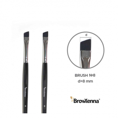 Henna i koloryzacja Zestaw Pędzeli nr 8 BrowXenna Brow Xenna 62.100001 - 1