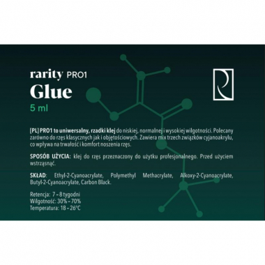  Glue for Eyelashes Eyelash glue Rarity PRO 1 RARITY 89.000001 - 2