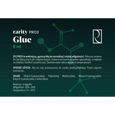  Kleje do Rzęs Klej do rzęs Rarity PRO 3 RARITY 89.000001 - 1