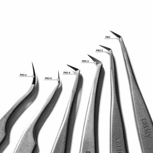  Pęsety Pęseta do rzęs Pro 6 Rarity RARITY 149 - 1