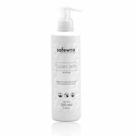 Safewax Clean Skin - gel dépilatoire nettoyant