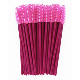  Aplikatory i szczoteczki 50 szt. Różowe Szczoteczki do rzęs Lashes Mania 18.99 - 1