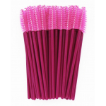  Aplikatory i szczoteczki 50 szt. Różowe Szczoteczki do rzęs Lashes Mania 18.99 - 1