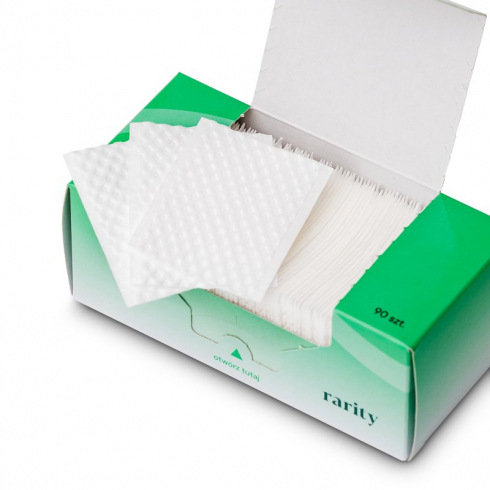  Akcesoria Płatki kosmetyczne (bezpyłowe) Rarity RARITY 9.899999 - 1