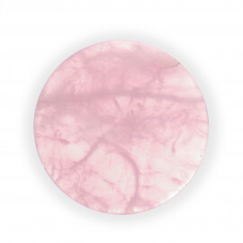 Różowy Kamień Nefrytu - podstawka do kleju do rzęs