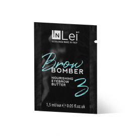 InLei® "BROW BOMBER 3" - burro nutriente per sopracciglia, bustina da 1,5 ml