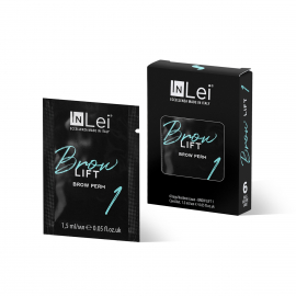 InLei® "BROW LIFT 1" – μόνιμη θεραπεία φρυδιών, συσκευασία 6 φακελάκια