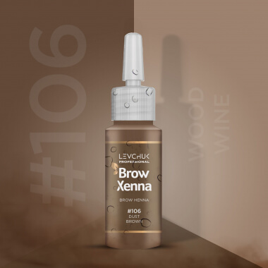 Henna 106 Dust Brown Henna by BrowXenna farba Brow Xenna 141,55 - 1