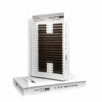  Rzęsy w paletkach DARK BROWN MATTline™ eyelashes  Rzęsy ZJ Pro MIX ZJPro 74.9 - 1