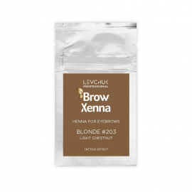 203 Light ChestnutHenna de BrowXenna - sachet