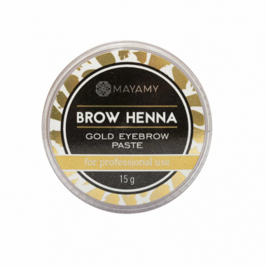  Henna i koloryzacja Złota Pasta do brwi Mayamy 15g Mayamy 50.15 - 1