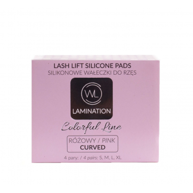  Primery Colorful Line Pink Curved Rollers Wonder Lashes 58.65 - 1