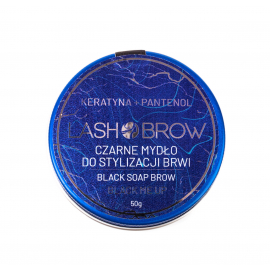 Schwarze Seife für das Augenbrauen-Styling Keratin + Panthenol Lash Brow