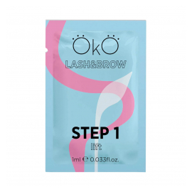 OkO STEP 1 LIFT for laminating eyelashes and eyebrows - sachet