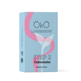 OkO STEP STEP 2 FIX&VOLUME pour plastifier les cils et les sourcils - 5 sachets