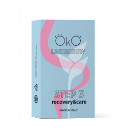 OkO STEP 3 CARE & RECOVERY για πλαστικοποίηση βλεφαρίδων και φρυδιών - 5 φακελάκια