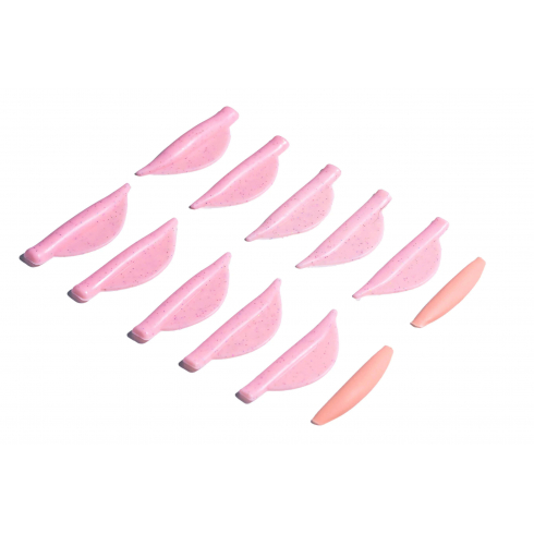 ZOLA Pinky Shiny Pads Wałeczki silikonowe do laminacji rzęs