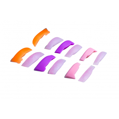 Wałeczki silikonowe do laminacji rzęs Shiny & Candy Lami Pads Zola