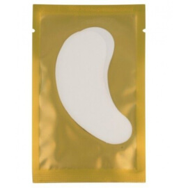 2pcs/1pair gold gel eye pads for eyelash extension