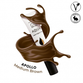 Farbka Aqua Drops Liquid Hybrid Tint odcień APOLLO - MEDIUM BROWN