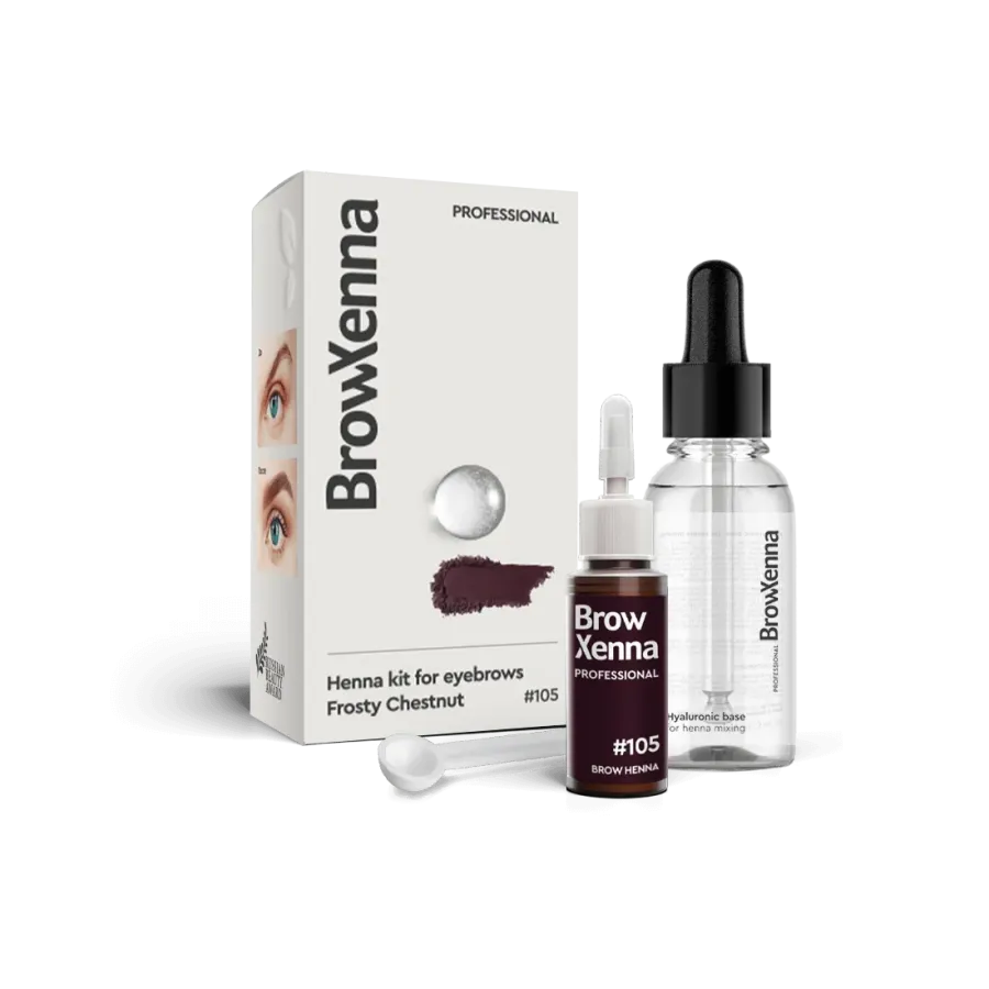 105 Frosty Chestnut from Henna firmy BrowXenna
