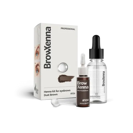 106 Dust Brown Henna firmy BrowXenna kolor