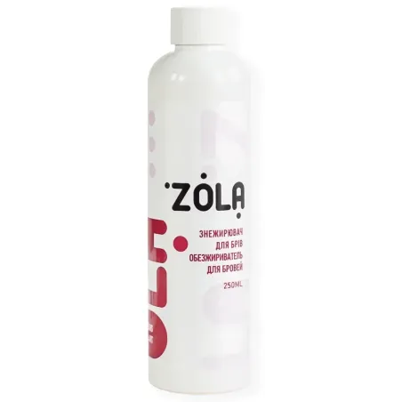 Odtłuszczacz do brwi Zola 250 ml