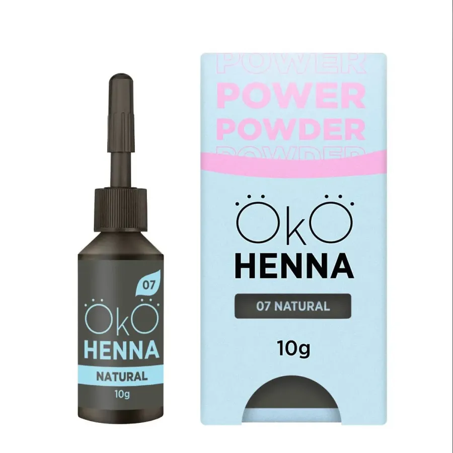07 Natural Henna do brwi OKO Power Powder 10 g
