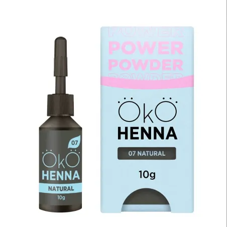 07 Natural Henna do brwi OKO Power Powder 10 g