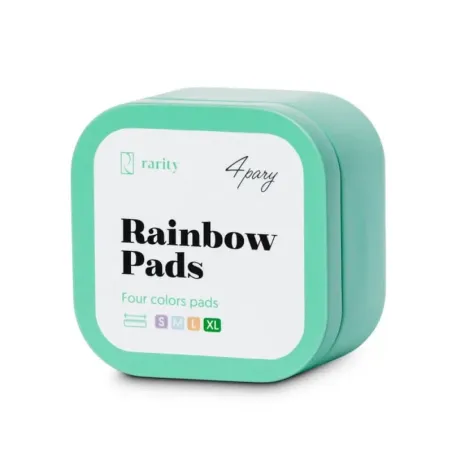 Wałki Silikonowe Rarity Rainbow Pads 4 pary