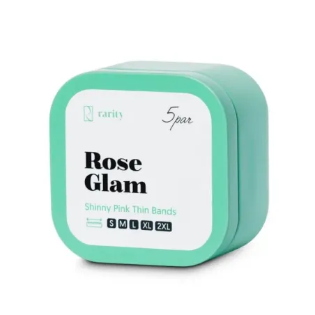 Wałki Silikonowe Rarity Rose Glam 5 par