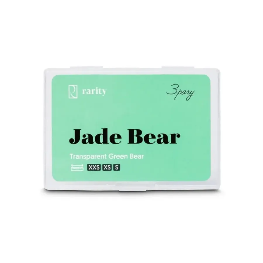 Wałki Silikonowe Rarity Jade Bear 3 pary