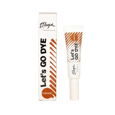 CARAMEL Żelowa Farba do Brwi Bez Oksydantu Let’s Go Dye 11ml Thuya