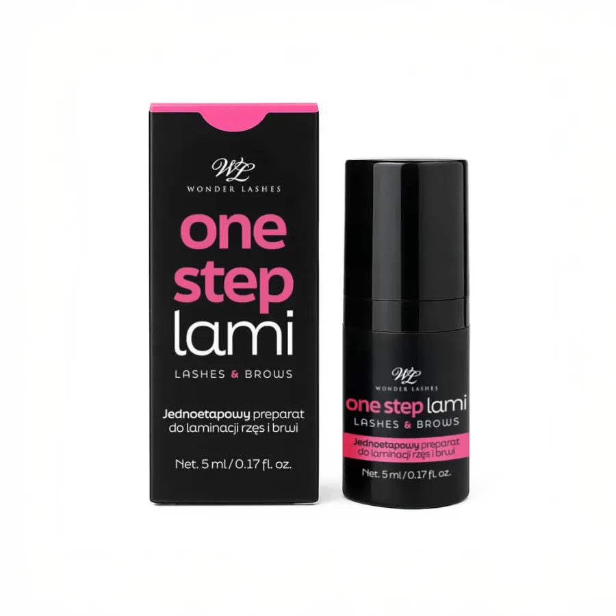 ONE STEP LAMI - jednoetapowy preparat do laminacji rzęs i brwi Wonder Lashes