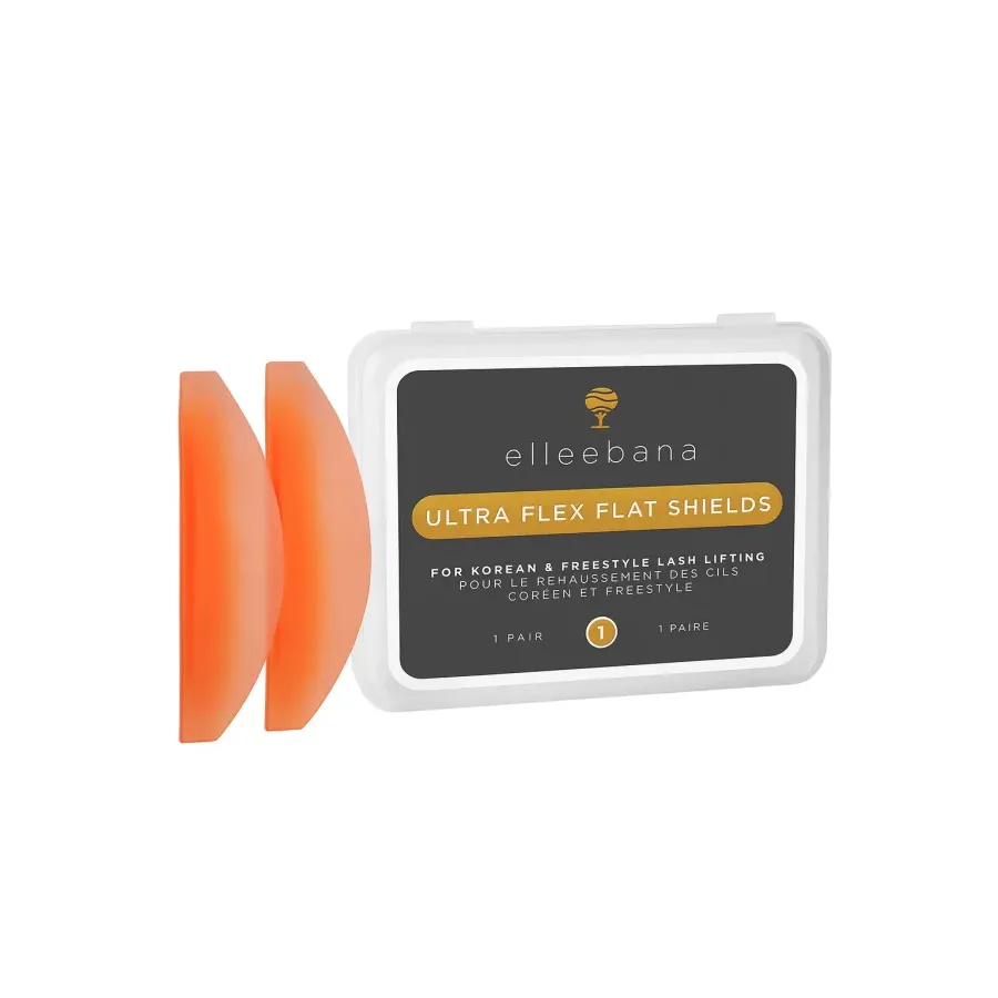 Elleebana Ultra Flex Flat Lash Shields – formy do koreańskiego liftingu rzęs