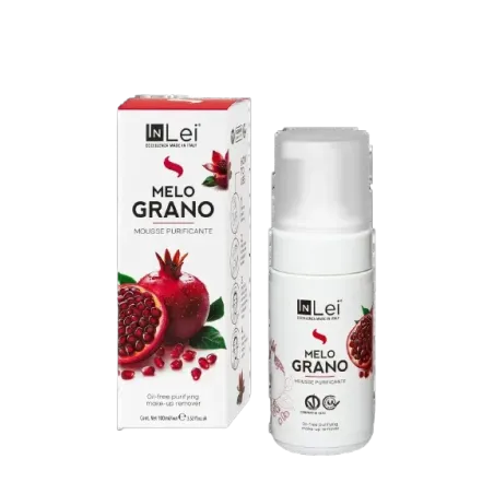 Inlei® Mousse ”MELOGRANO” – delikatna pianka do mycia i demakijażu