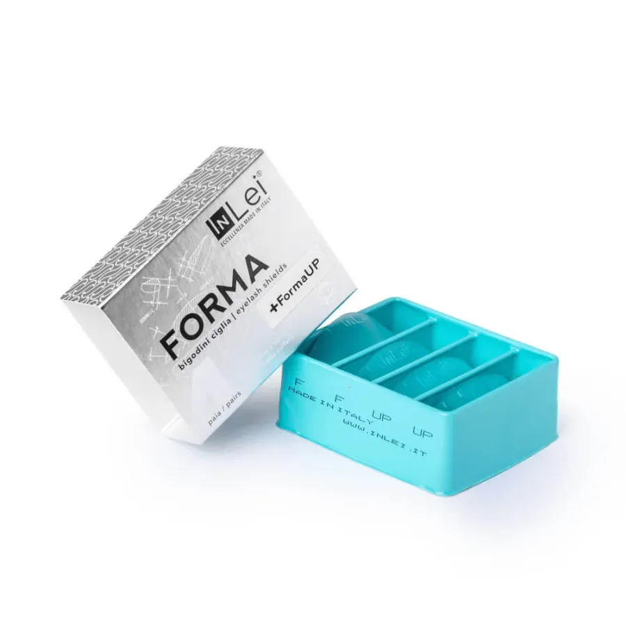 InLei® “FORMA + FORMA UP” – uniwersalne formy silikonowe mix 4 pary