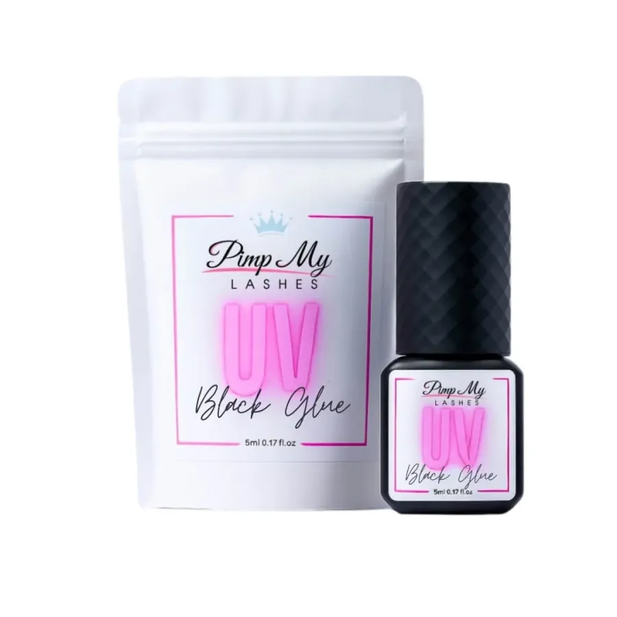 Klej do przedłużania rzęs UV Black Glue 5 ml Pimp My Lashes