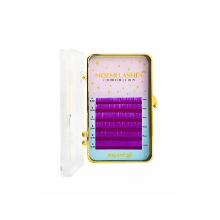 Fioletowe Rzęsy MINI MIX Moemi Lashes COLOR COLLECTION | Lashesmania