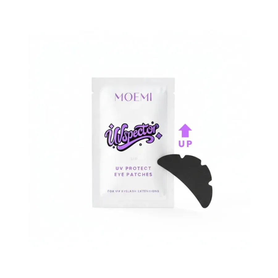 Jednorazowe Czarne Płatki Ochronne UV Na Powiekę | Lashesmania