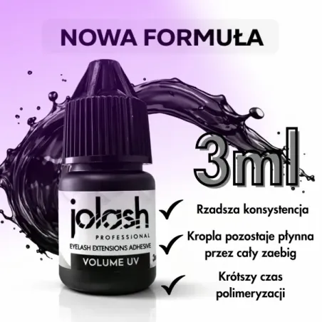 JL Volume UV Jolash - Klej do przedłużania rzęs metodą UV