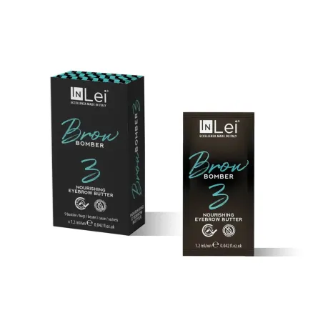 InLei® ”BROW BOMBER 3” – odżywcze masło do brwi  9 saszetek