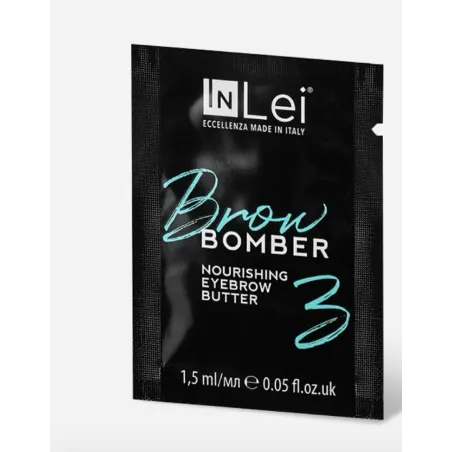 InLei® ”BROW BOMBER 3” – odżywcze masło do brwi saszetka 1,5ml